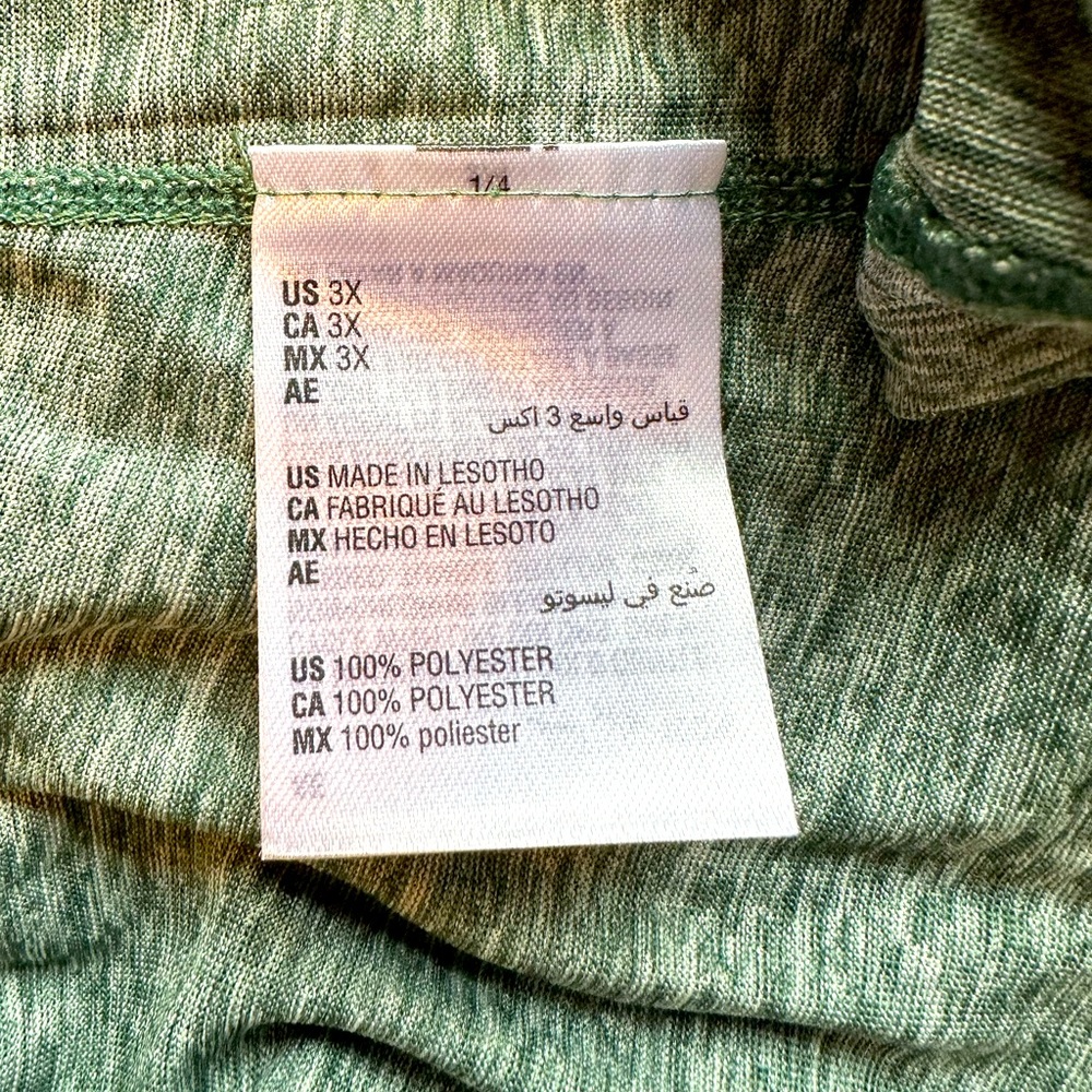 NWT - IDEOLOGY ZIP UP JACKET. SIZE 3X. - Picture 9 of 9